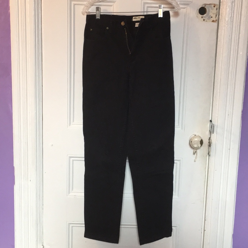 Black vintage pants